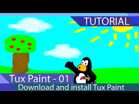 Tux paint install free